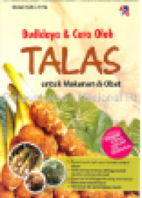 Image of Budidaya & cara olah talas untuk makanan & obat